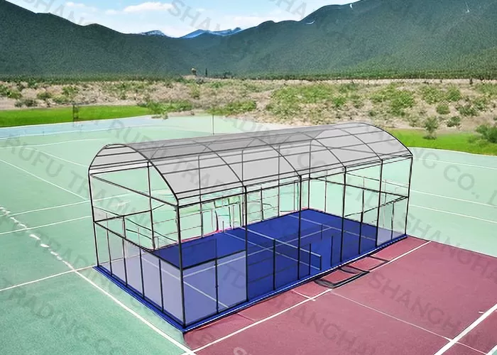 Padel is a new sport that combines tennis and squash