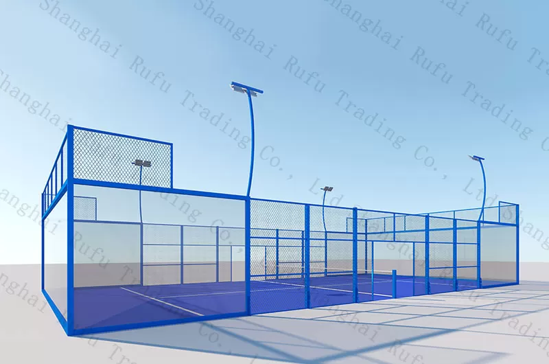 High Quality Indoor Panoramic Padel Court