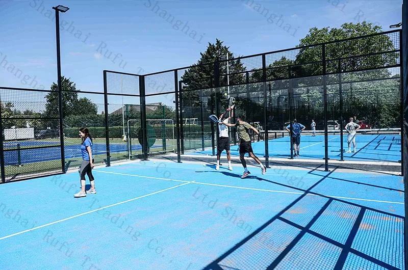 High Quality Indoor Panoramic Padel Court