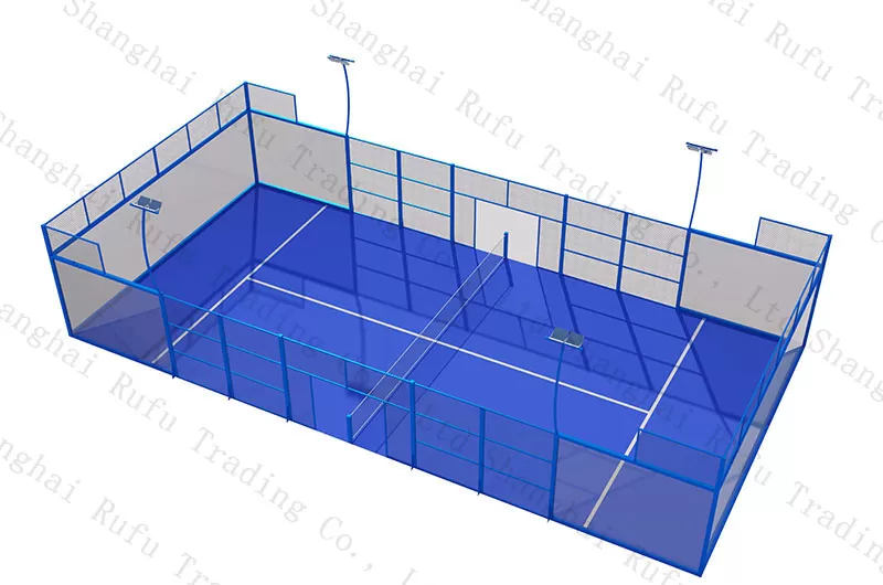 High Quality Indoor Panoramic Padel Court