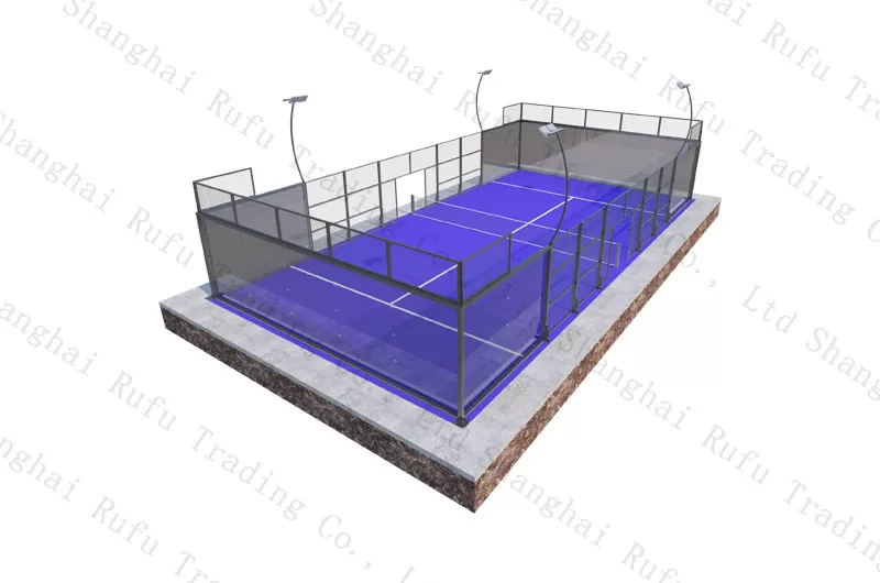 Hot Wholesale Prices Indoor Panoramic Padel Court