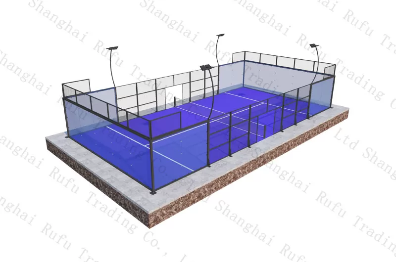 Factory Wholesale Price Most Popular Sports Outdoor Padel Court