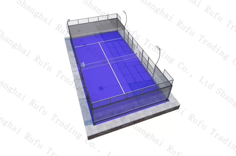 Hot Sale High Quality Outdoor Sports Panorama Padel Court