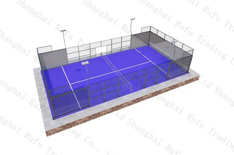 Hot Sale High Quality Outdoor Sports Panorama Padel Court