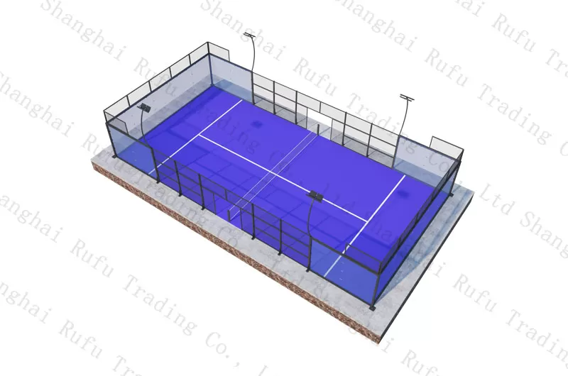 Hot Sale High Quality Outdoor Sports Panorama Padel Court