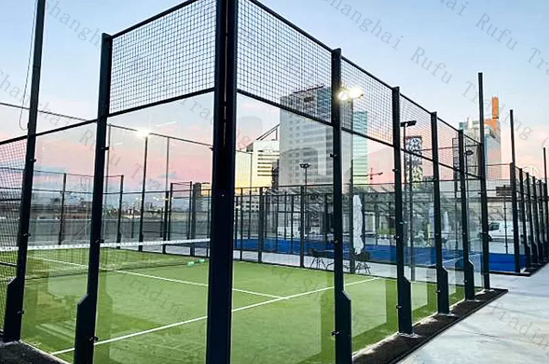 Hot Selling Customized High Quality Panoramic Padel Court Outdoor Paddle Tennis Court Supplier Paddle Tennis Court