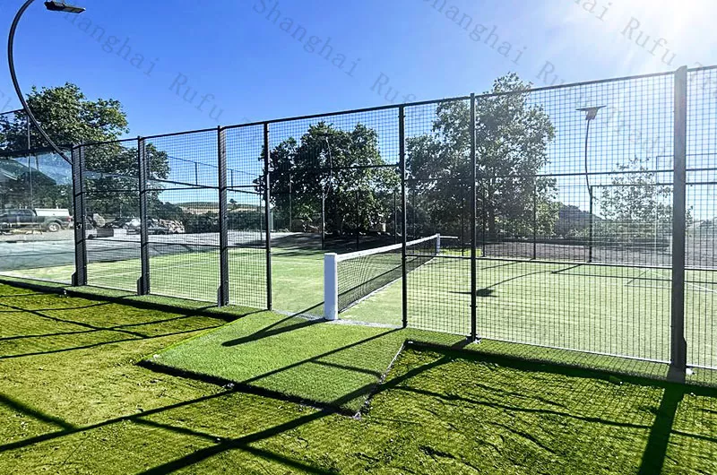 Wholesale Price For Sale Outdoor Sports 10*20 M Panoramic Padel Court