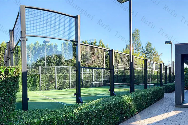 Wholesale Price For Sale Outdoor Sports 10*20 M Panoramic Padel Court