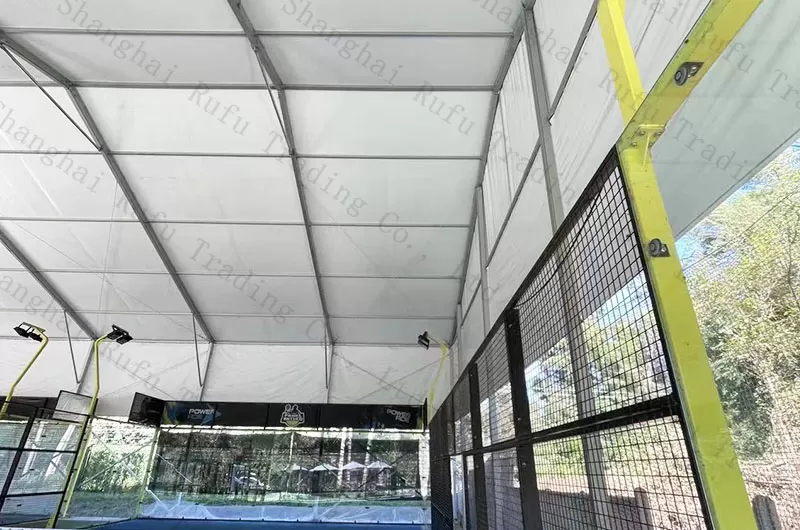 Customized Production of High Quality Padel Court Rain Roof